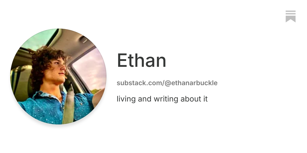 Ethan | Substack