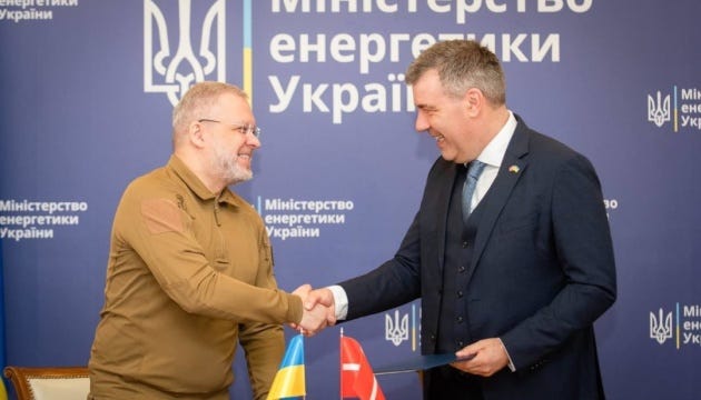 Данія виділяє майже $6 мільйонів на відновлення української енергосистеми