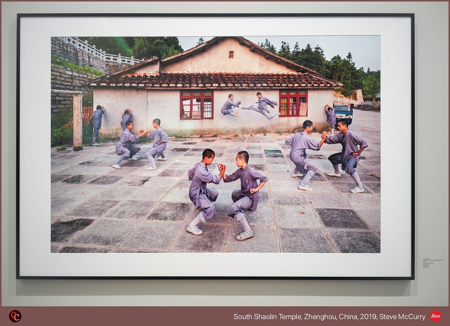 South Shaolin Temple, Zhenghou, China, 2019, Steve McCurry South Shaolin Temple, Zhenghou, China, 2019, Steve McCurry
