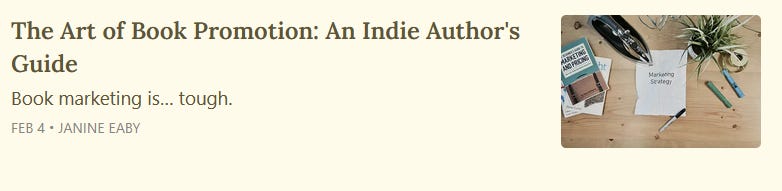 The Art of Book Promotion: An Indie Author's Guide