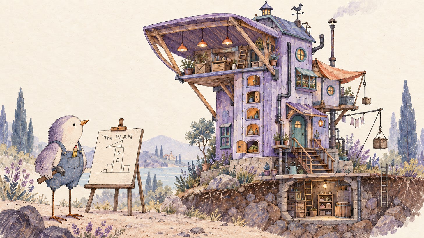 Builder plans vs reality. Builder plans vs reality.