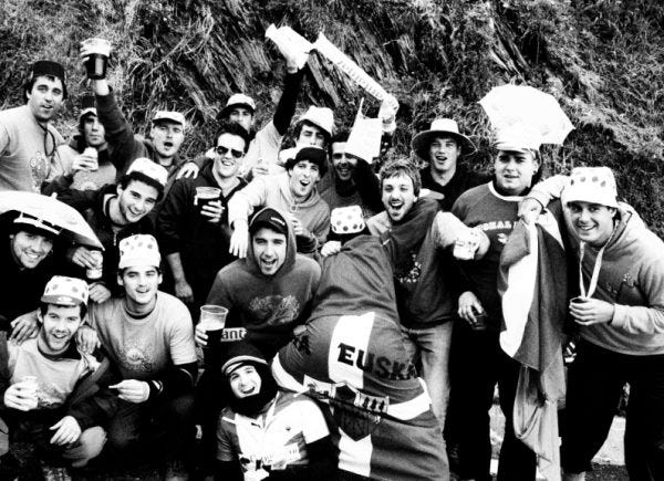 Basque group shot Luz Ardiden