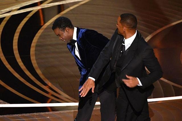 Will Smith Slaps Chris Rock Over Bad Hair Joke About Jada