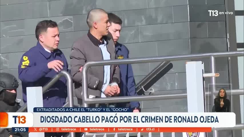 Fiscal Barros insiste que crimen del extienente Ojeda fue ordenado por Diosdado Cabello: “Encarga el secuestro y homicidio” | T13 Fiscal Barros insiste que crimen del extienente Ojeda fue ordenado por Diosdado Cabello: “Encarga el secuestro y homicidio” | T13