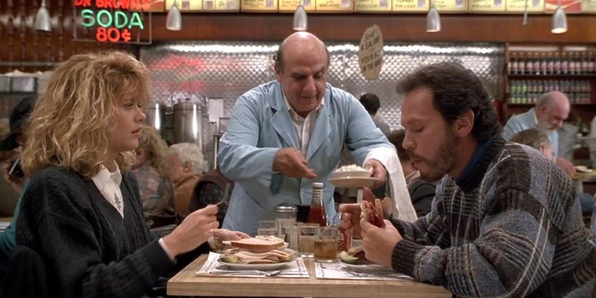 NYC's Legendary Katz's Deli Was Featured in 'When Harry Met Sally'
