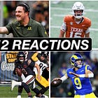 Week 12 Reactions: "Everything is a Lie", The Rams' Defense, Texans' Violence, & Caleb’s Evolution