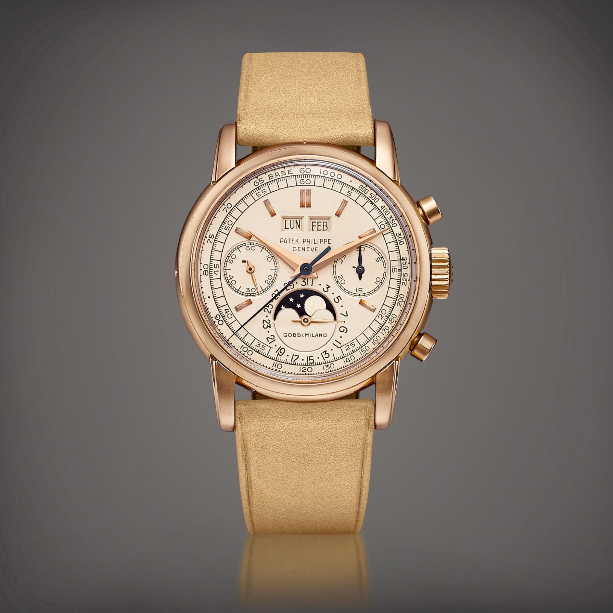 patek philippe perpetual calendar chronograph 2499 gobbi