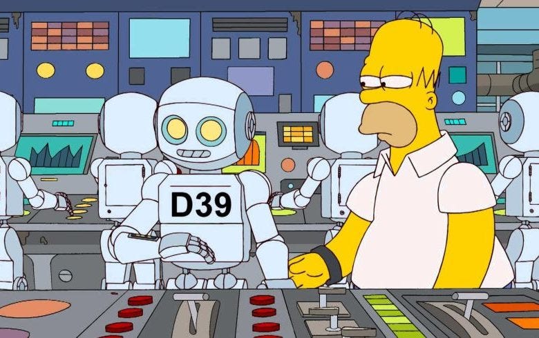 The Simpsons" Them, Robot (TV Episode 2012) - IMDb