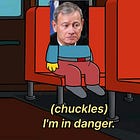 John Roberts Is Increasingly Unnerved by the Leopard Eating His Face