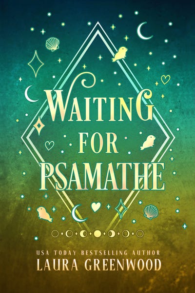 Book cover of Laura Greenwood's book, Waiting for Psamathe