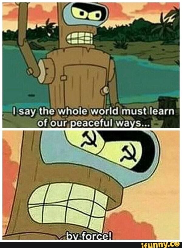 HD Exclusive The Whole World Must Learn Of Our Peaceful Ways By Force ...