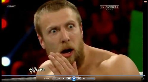 Daniel Bryan Surprised Daniel Bryan Surprised