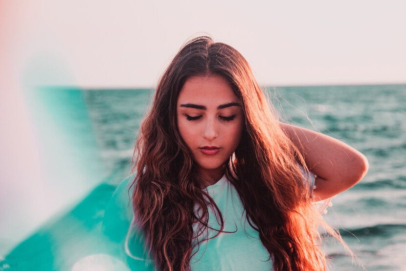 beautiful lebanese woman