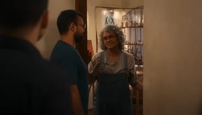 Jyothirmayi in Bougainvillea