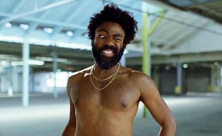 This is america childish gambino social music app
