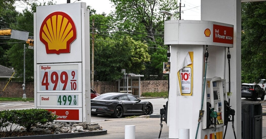 Shell Reports Nearly $7 Billion Profit After Oil Prices Surged Amid U.S.-Iran  War - The New York Times