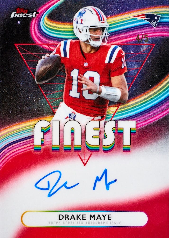 2025 Topps Finest NFL Analysis & Deep Dive