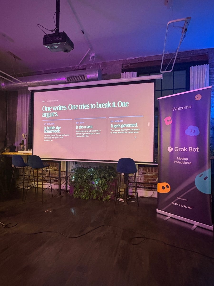 GrokBot / SpaceX AI Meetup Takeaways