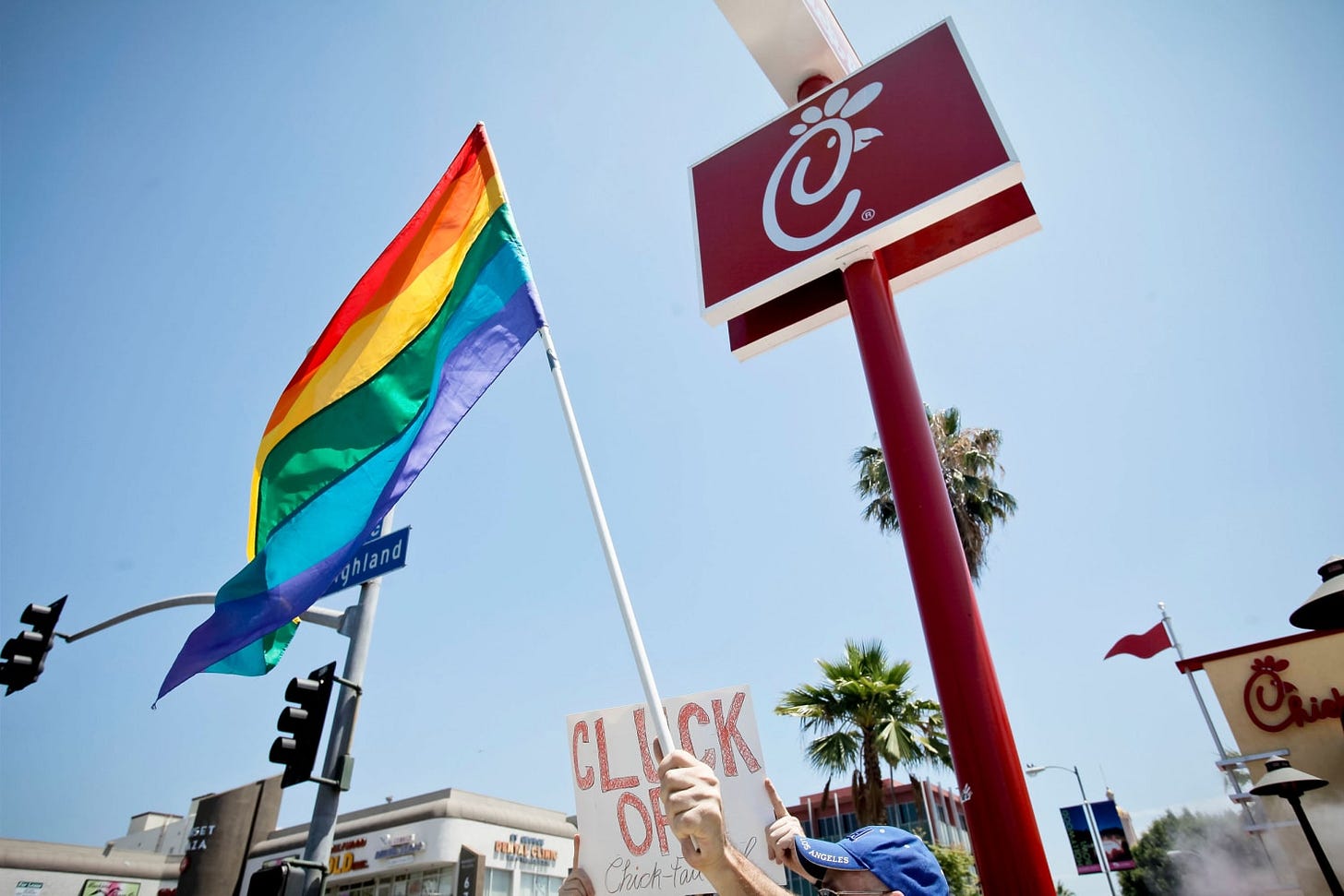 San Jose to hang rainbow flags at airport Chick-fil-A in support of LGBTQ rights San Jose to hang rainbow flags at airport Chick-fil-A in support of LGBTQ rights