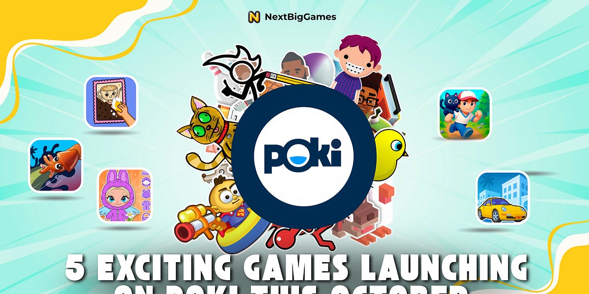 5 Exciting New Games Launching on Poki This October
