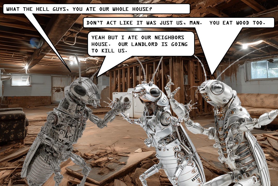 A group of robots in a room

AI-generated content may be incorrect.