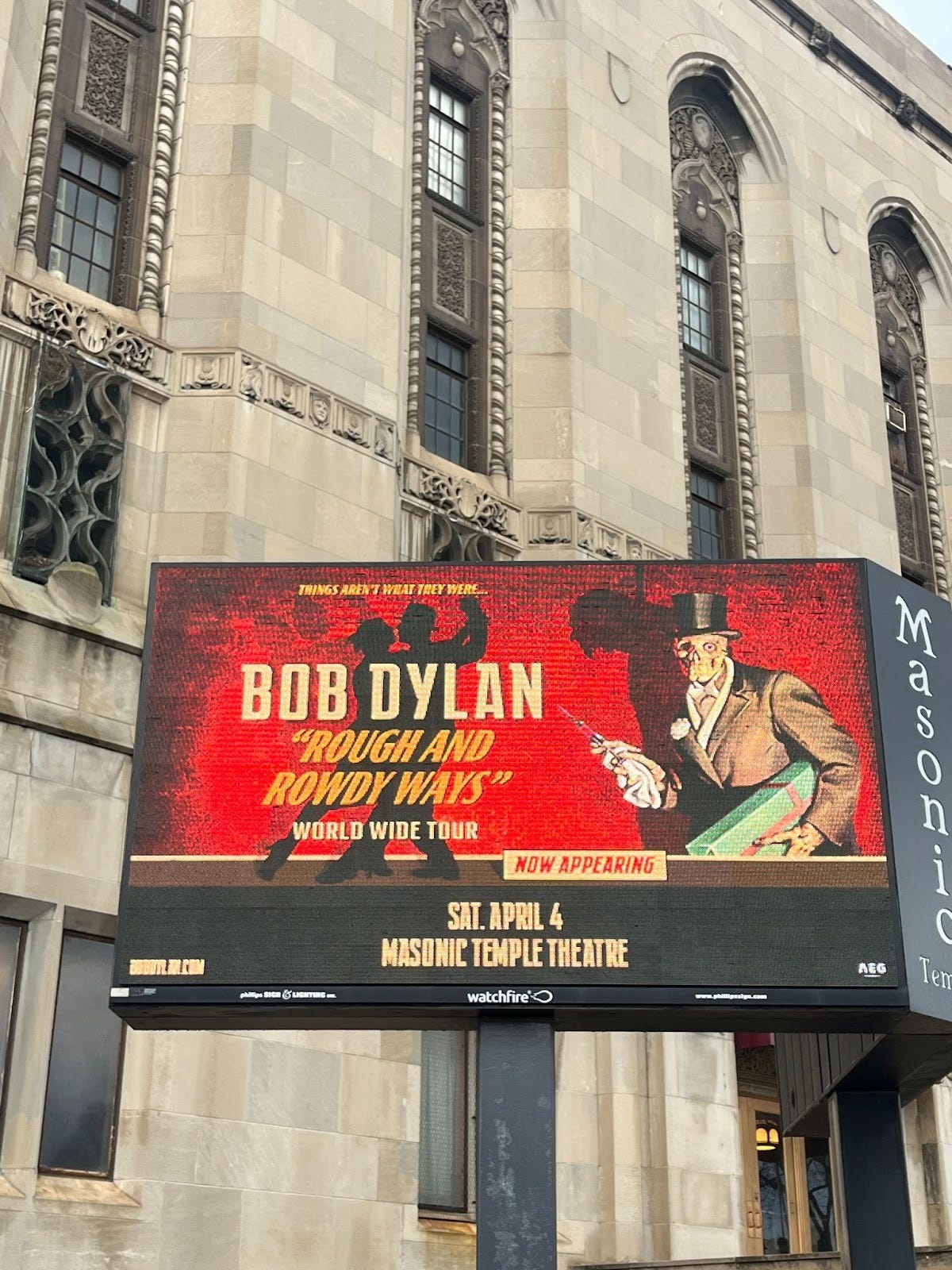 Review: Bob Dylan in Detroit 2026 (by Caryn Rose)
