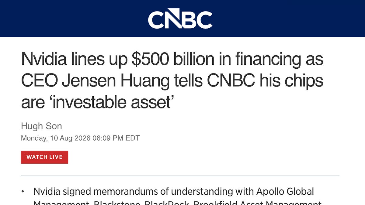 BREAKING: Circular financing reaches new heights
