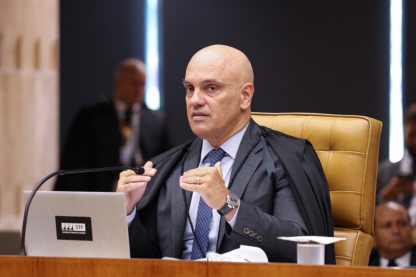 Alexandre de Moraes em sessão do STF (7/2/2024) | Foto: Antonio Augusto/SCO/STF