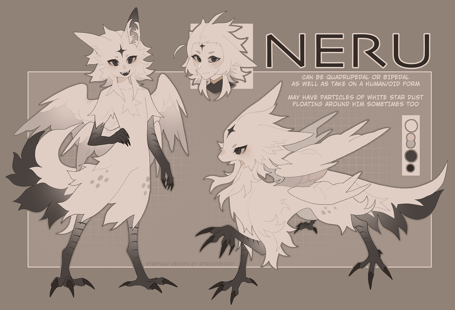 Oc Character Reference Small Guide For OC Reference Sheets - by AudTrico