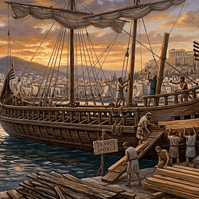Explaining the Ship of Theseus with Emergence