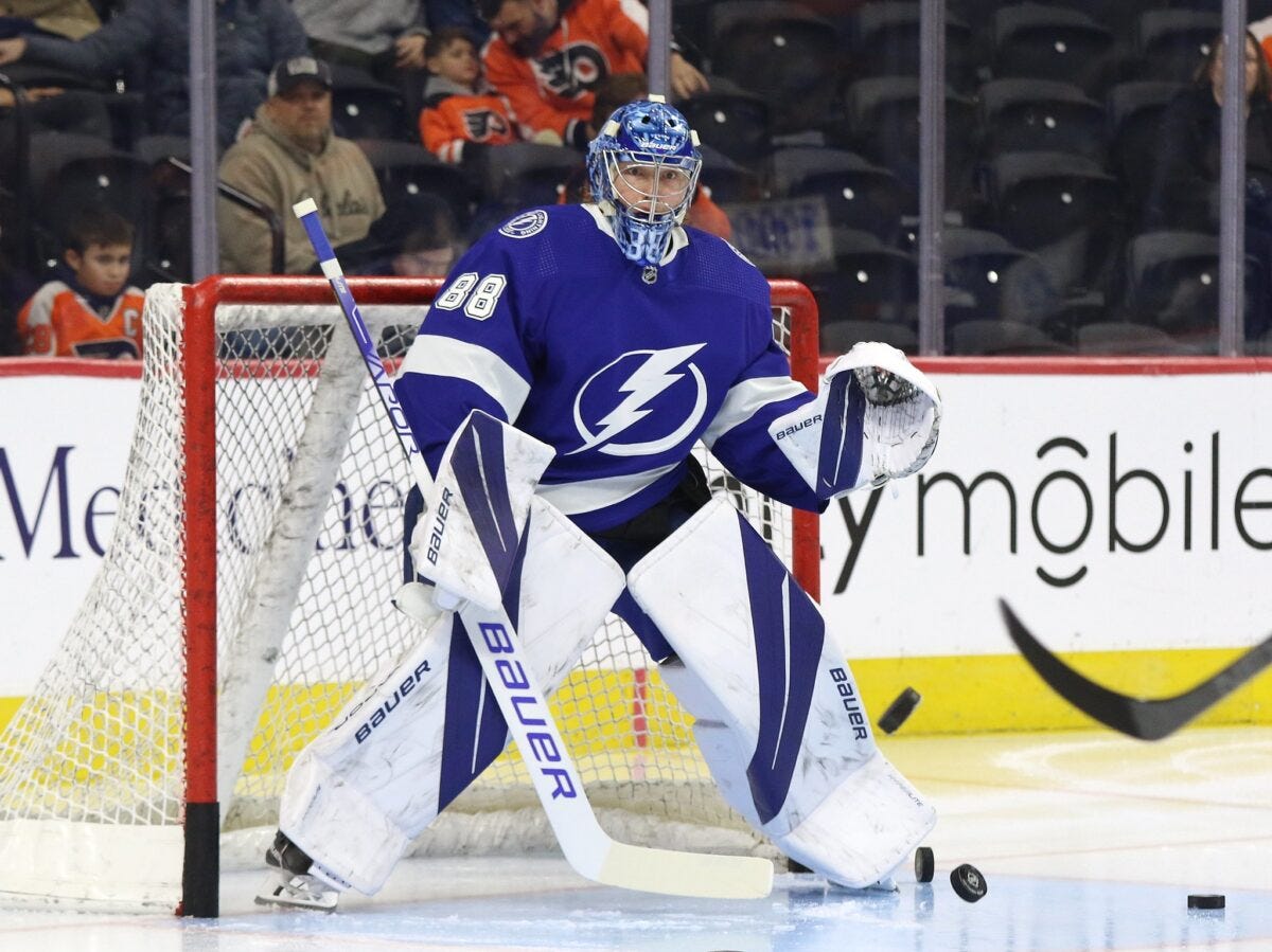 Andrei Vasilevskiy Tampa Bay Lightning Andrei Vasilevskiy Tampa Bay Lightning