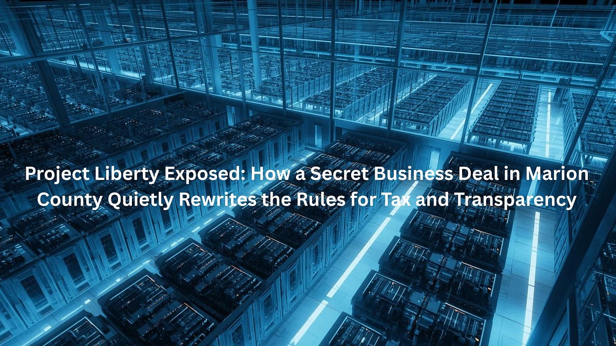 Project Liberty Exposed: How a Secret Business Deal in Marion County ...