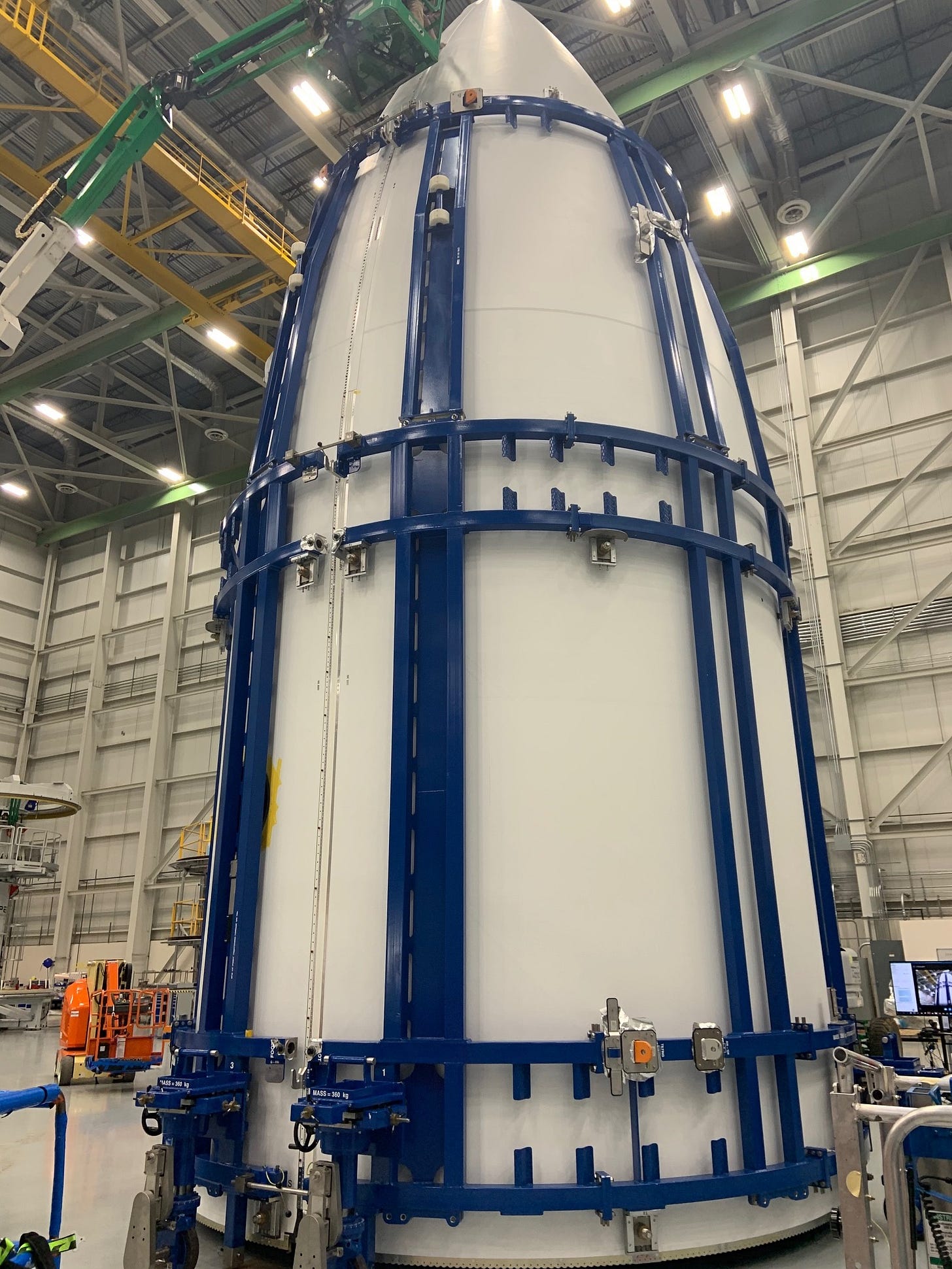 The Out-of-Autoclave (OoA) fairing is manufactured more efficiently at a lower cost. Photo by RUAG Space The Out-of-Autoclave (OoA) fairing is manufactured more efficiently at a lower cost. Photo by RUAG Space