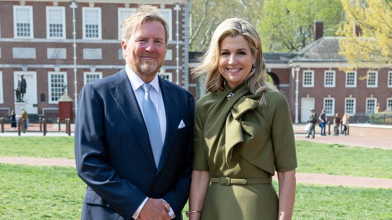 King and queen of Netherlands make diplomatic visit to Philadelphia | KYW  Newsradio