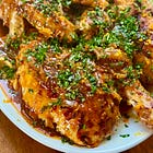Supersize Me! Brown butter, harissa, orange and honey roast chicken 