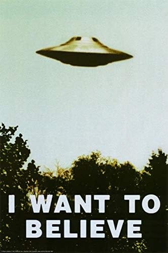Amazon.com: X-Files Poster ~ I Want To Believe ~ Official Fan Club ...