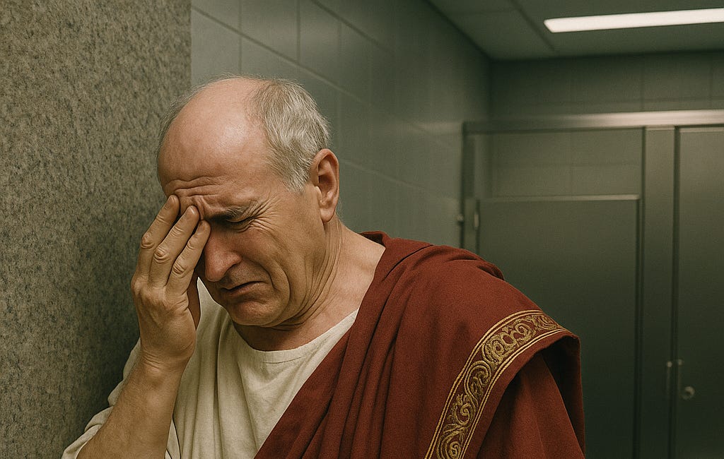 Cicero Would Cry in the Senate Bathroom