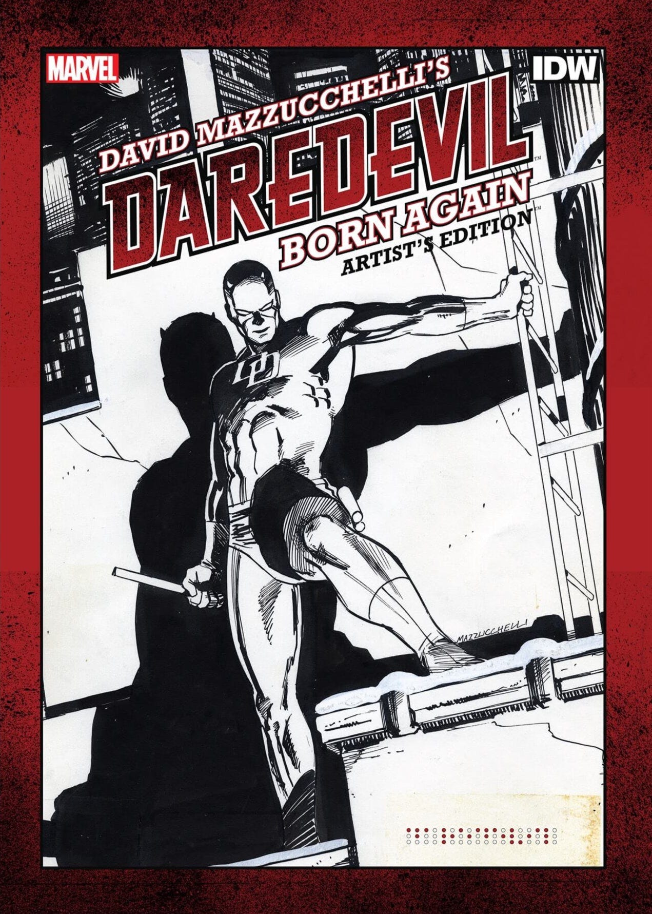 David Mazzucchelli's Daredevil Born Again Artist's Edition David Mazzucchelli's Daredevil Born Again Artist's Edition
