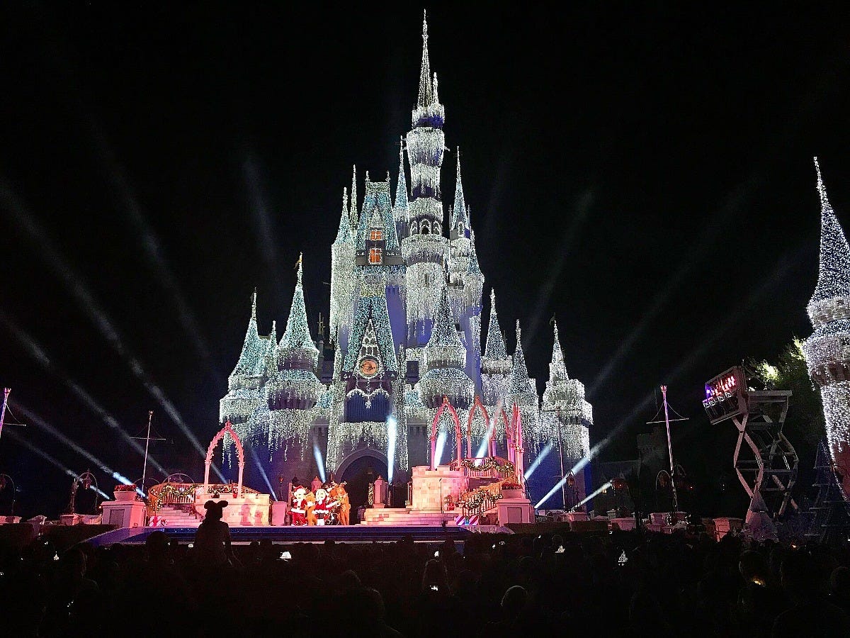 Mickey's Most Merriest Celebration at Mickey's Very Merry Christmas Party in 2018. Image: Figment3009 via Wikimedia Commons