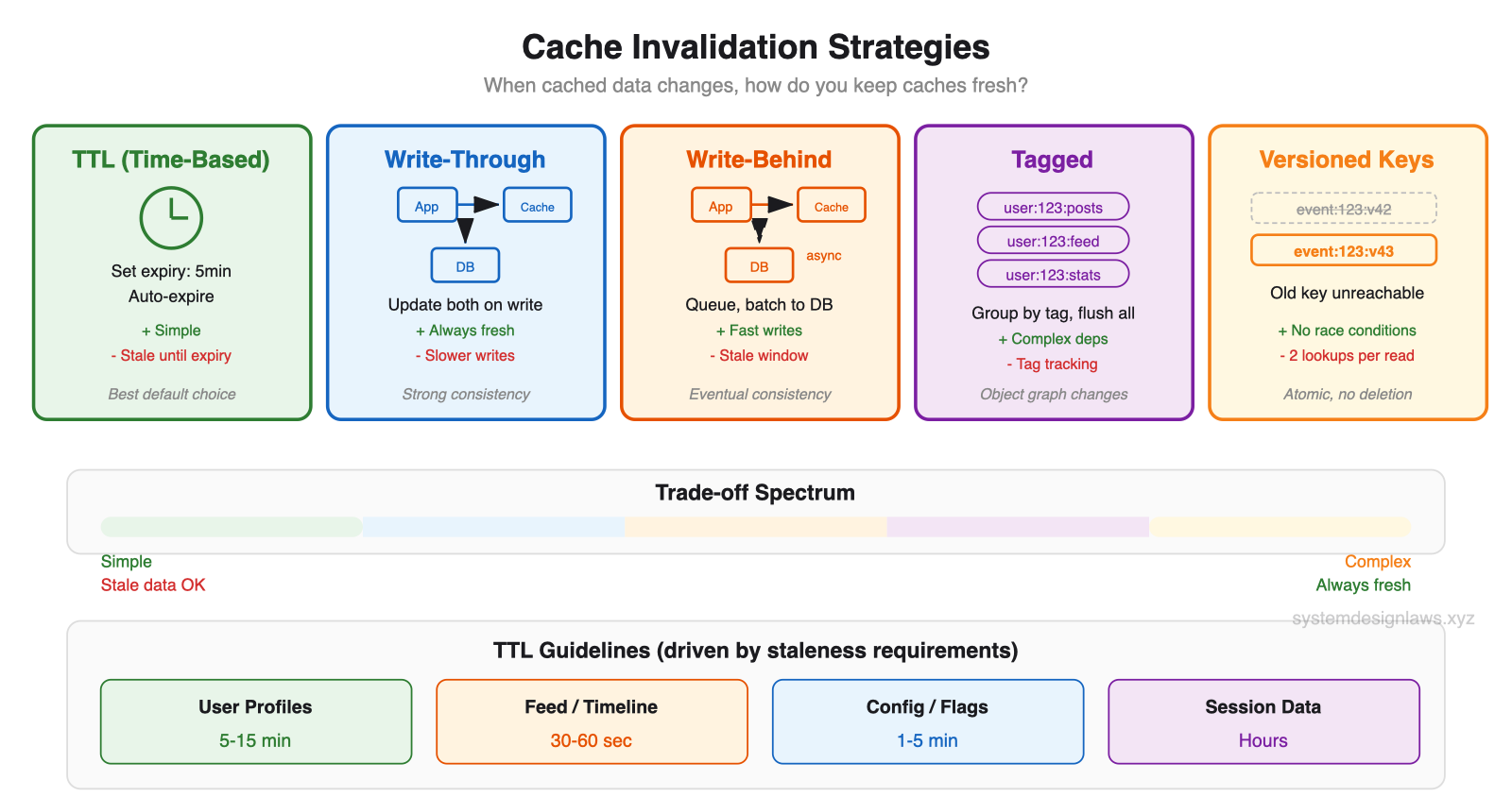 Cache Invalidation Strategies Cache Invalidation Strategies