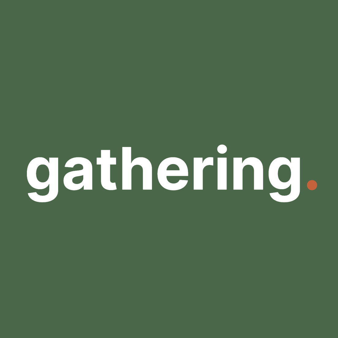 gathering.