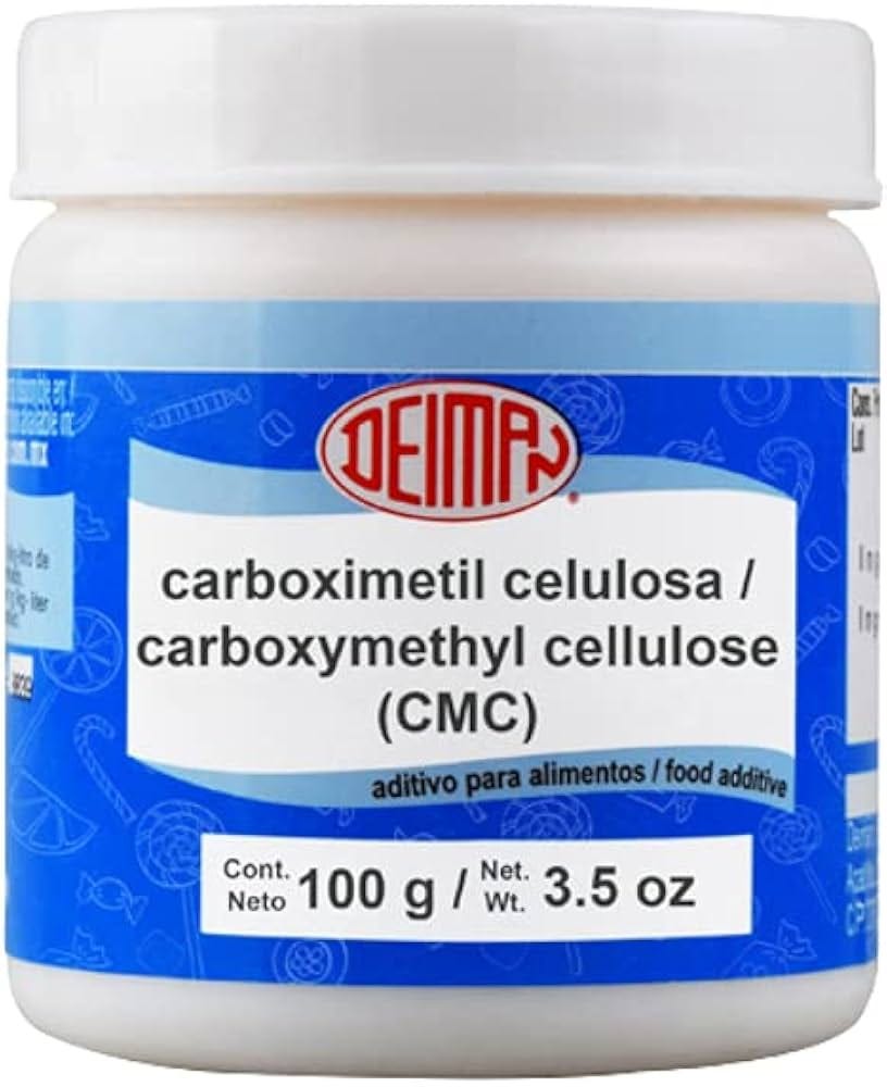 Amazon.com : Deiman Thickener CARBOXIMETIL CELULOSA H.V. / Carboxymethylcellulose(CMC) Estabilizante (3.5 oz) DEIMAN : Grocery & Gourmet Food Amazon.com : Deiman Thickener CARBOXIMETIL CELULOSA H.V. / Carboxymethylcellulose(CMC) Estabilizante (3.5 oz) DEIMAN : Grocery & Gourmet Food