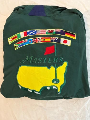 Rare Masters Golf Augusta Jacket Version of 1997 XL Extra Large Tiger Woods Win - Picture 1 of 18