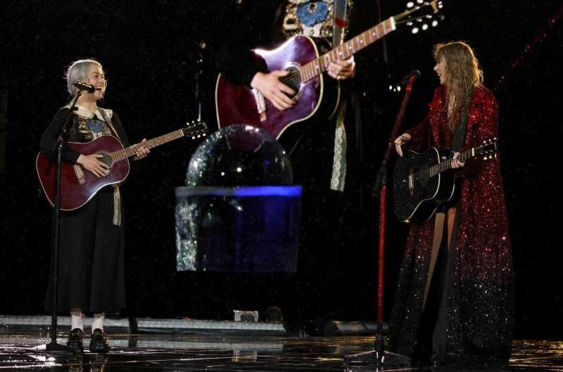 Phoebe Bridgers and Taylor Swift