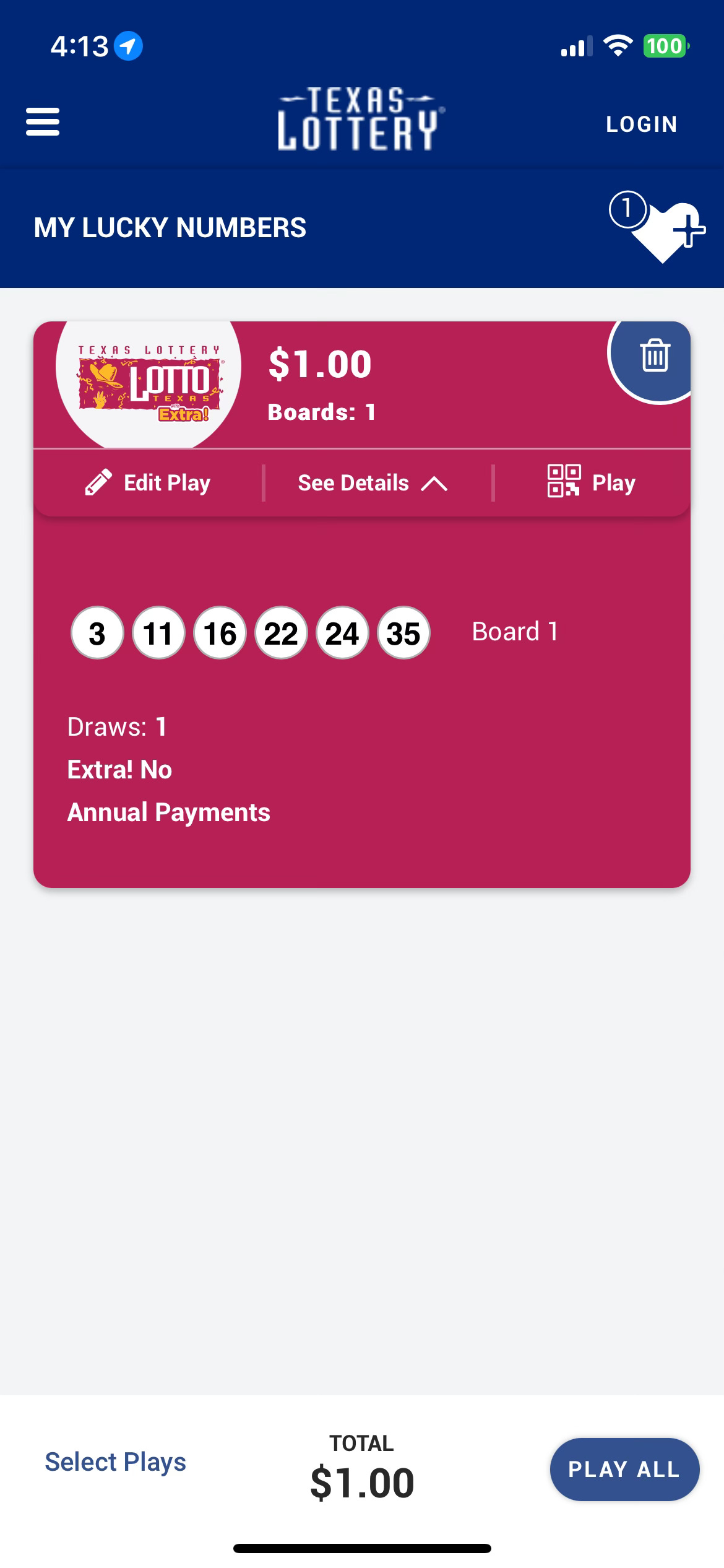 Texas Lotto and Math - Part 2