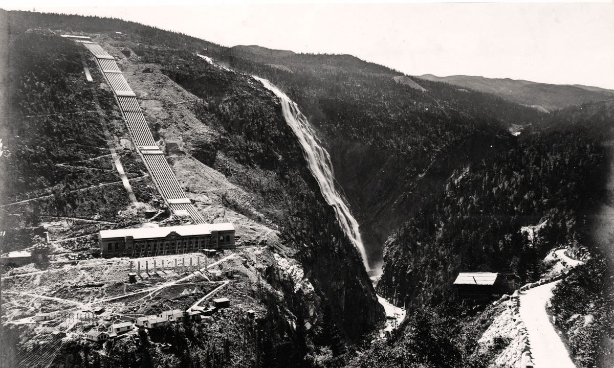 kraftutbyggingen i Rjukan – Store norske leksikon