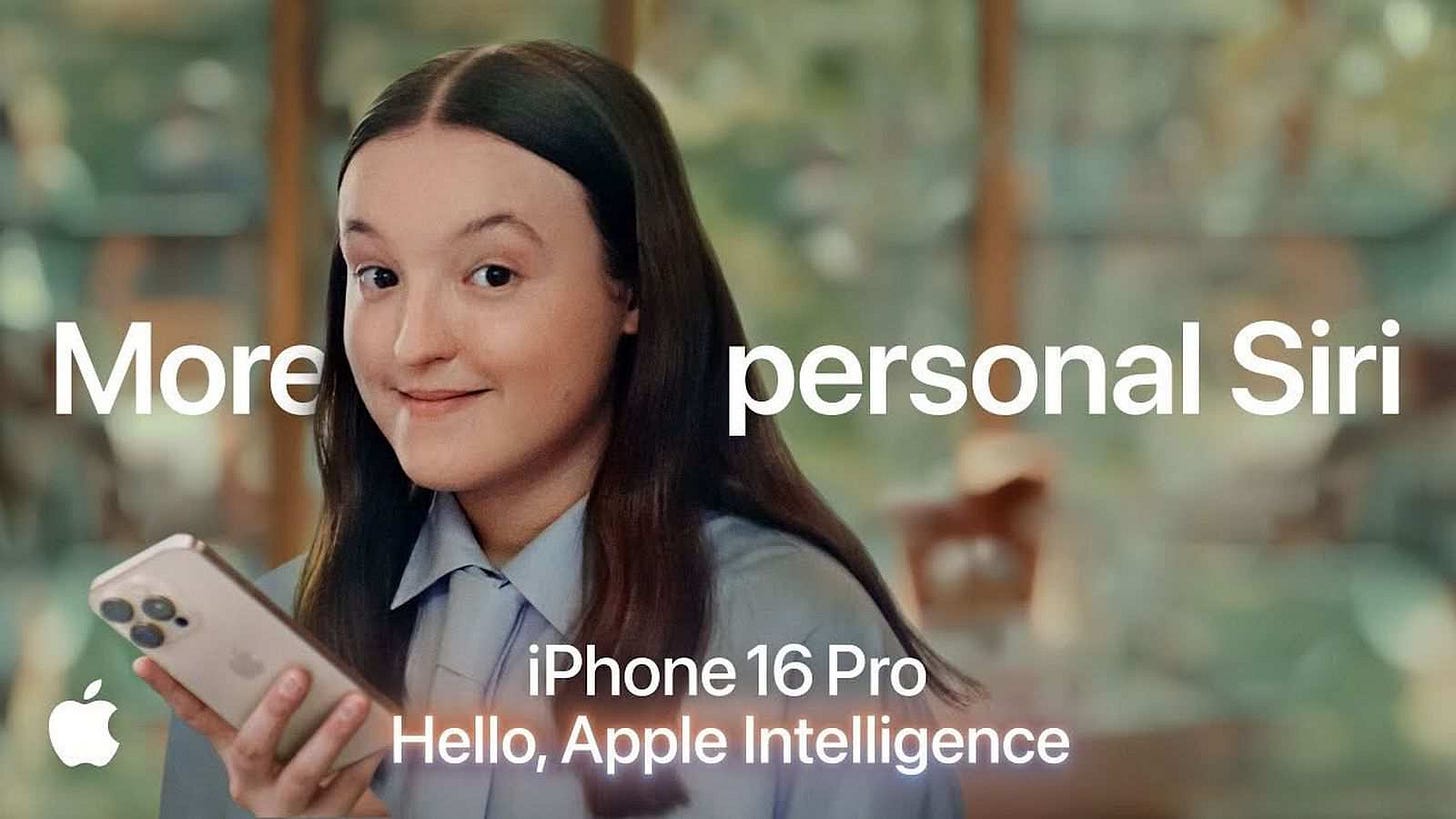 Apple Intelligence ad with Bella Ramsey