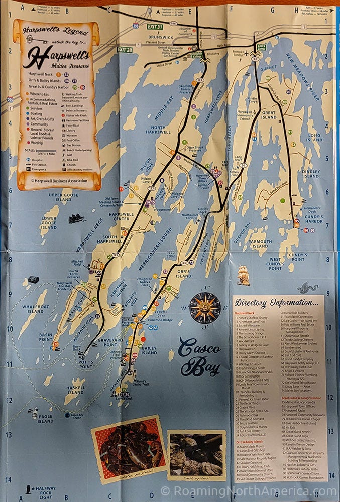 Harpswell Map