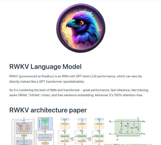 RWKV project revives RNNs to challenge Transformer dominance in LLMs