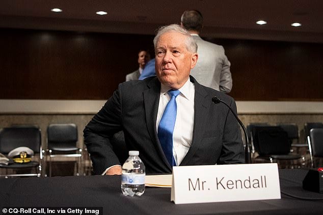 Kendall was stumped when quizzed over the 'exorbitant' spending, particularly as the DOD sources commercial parts directly from factories Kendall was stumped when quizzed over the 'exorbitant' spending, particularly as the DOD sources commercial parts directly from factories